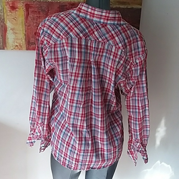 4/$20 KENSIE Pretty plaid puffy pockets - Picture 3 of 8